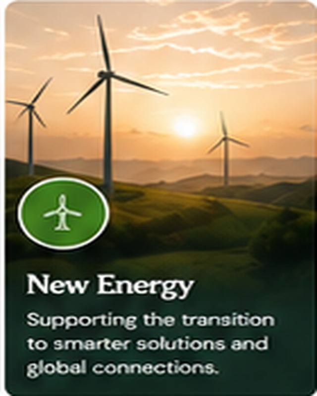 New energy infrastructure